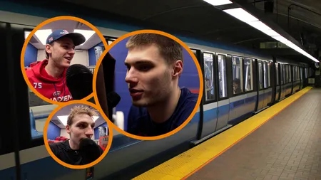 Des joueurs des Canadiens deviennent la voix du métro de Montréal